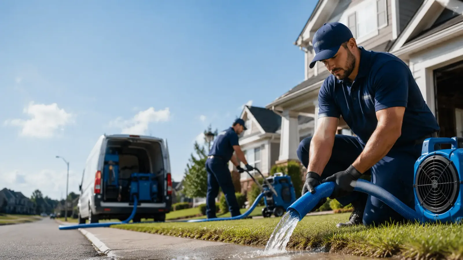 Flood Damage Restoration in New Plymouth, OH